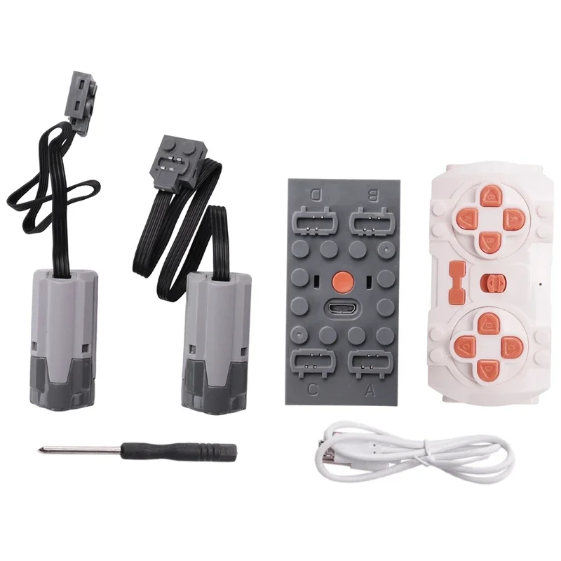 1Set Power Function Motor App Remote Control Programming 2 Meduim Moter Set DIY Creative Building Block for Children
1Set Power Function Motor App Remote Control Programming 2 Meduim Moter Set DIY Creative Building Block for Children
