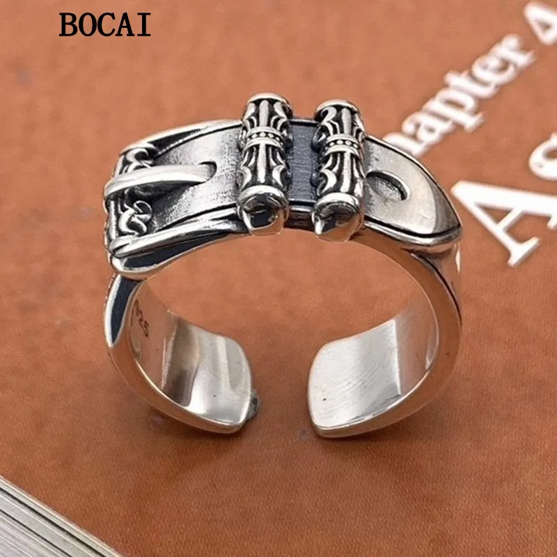 Креативный и минималистичный Ретро фотоподарок BOCAI S925 из стерлингового серебра для мужчин и женщин
Креативный и минималистичный Ретро фотоподарок BOCAI S925 из стерлингового серебра для мужчин и женщин