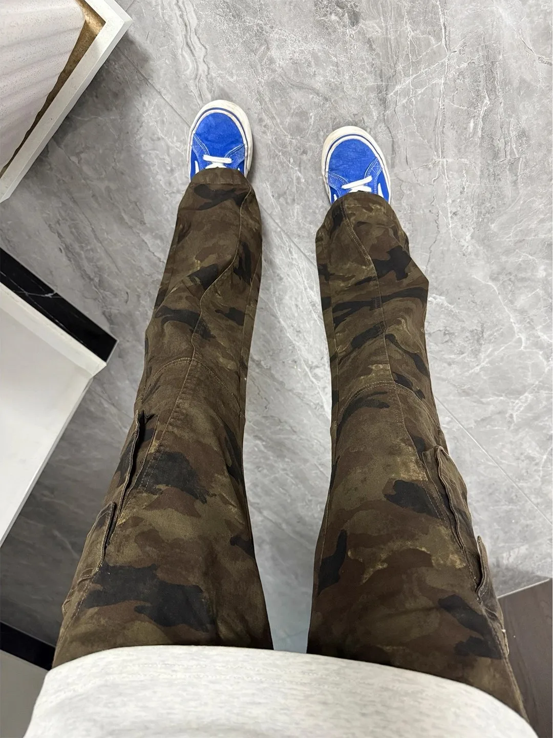 American High Street Camouflage Thickened Fleece Men's Jeans mid Waist Straight Leg Knife Workwear Trousers for Autumn W...
American High Street Camouflage Thickened Fleece Men's Jeans mid Waist Straight Leg Knife Workwear Trousers for Autumn W...