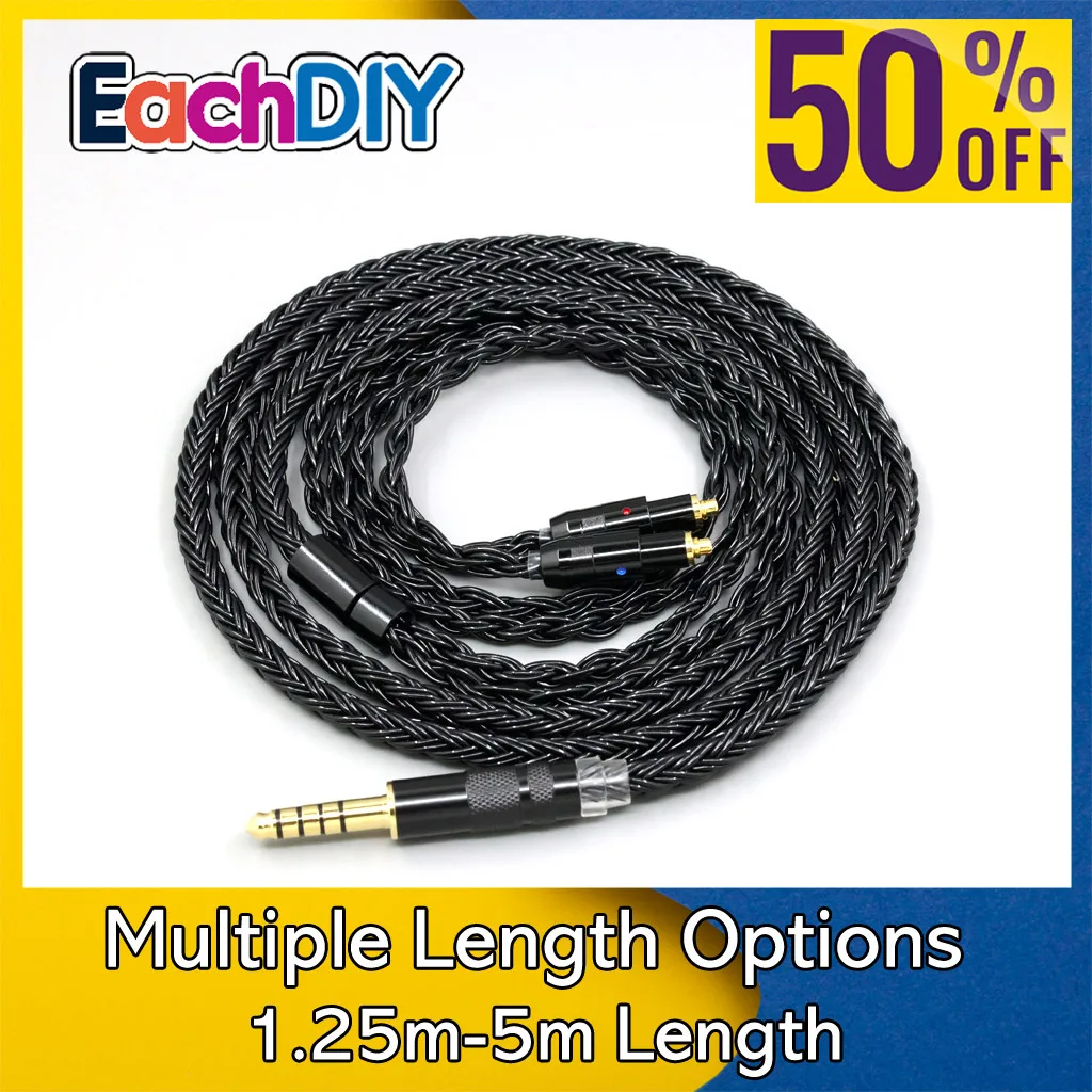 16-жильный черный плетеный кабель для наушников Shure SRH1540 SRH1840 SRH1440 LN008871
16-жильный черный плетеный кабель для наушников Shure SRH1540 SRH1840 SRH1440 LN008871