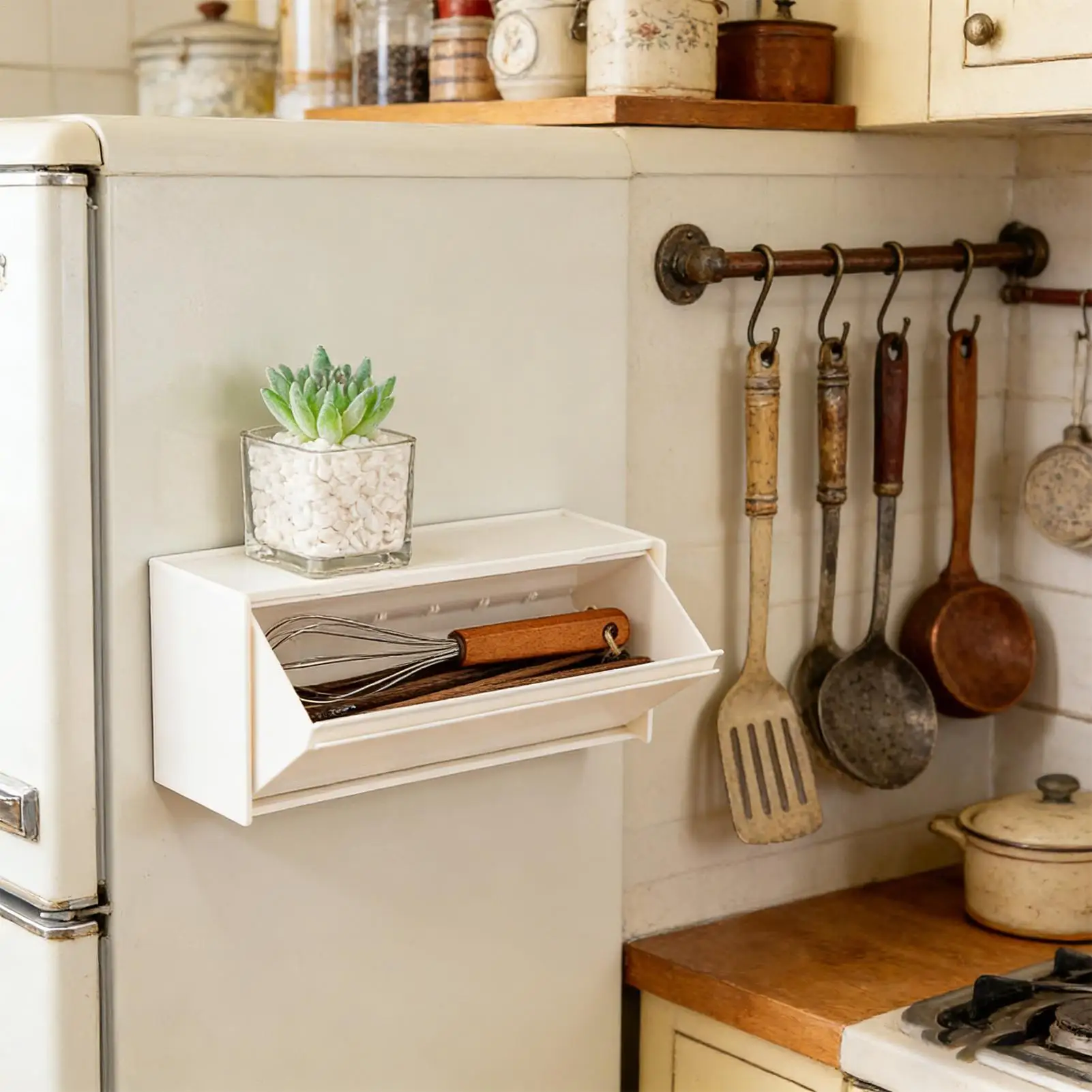 Magnetic Fridge Storage Box No Drilling Fridge Organizer Kitchen Magnetic Teabag Holder Box for Home Apartment Bedroom Bathroom
Magnetic Fridge Storage Box No Drilling Fridge Organizer Kitchen Magnetic Teabag Holder Box for Home Apartment Bedroom Bathroom