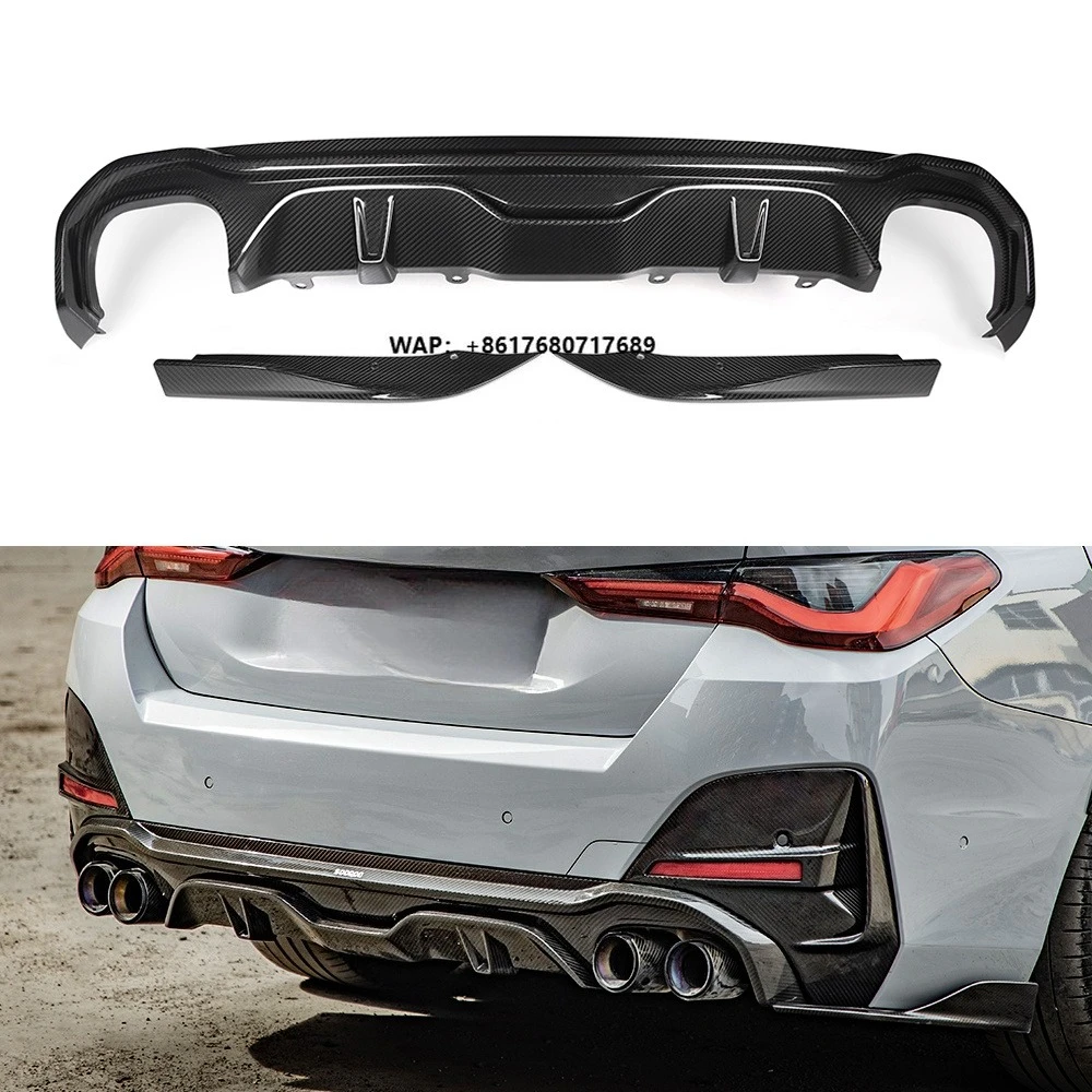 V2 Prepreg Carbon Fiber Rear Diffuser for 4 Series Gran Coupe G26 2021+
V2 Prepreg Carbon Fiber Rear Diffuser for 4 Series Gran Coupe G26 2021+