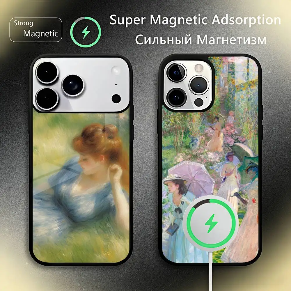 Pierre A-Auguste R-Renoir Phone Case For iPhone17,16,15,14,13,12,11 Plus,Pro Max For Magsafe Wireless Charging
Pierre A-Auguste R-Renoir Phone Case For iPhone17,16,15,14,13,12,11 Plus,Pro Max For Magsafe Wireless Charging