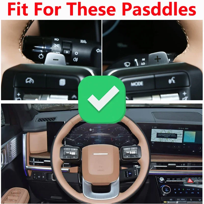 For Hyundai Santa Fe SantaFe HEV MX5 2023 2024 Grandeur Palisade Car Steering Wheel Shift Paddle DSG Extension Aluminum Alloy
For Hyundai Santa Fe SantaFe HEV MX5 2023 2024 Grandeur Palisade Car Steering Wheel Shift Paddle DSG Extension Aluminum Alloy