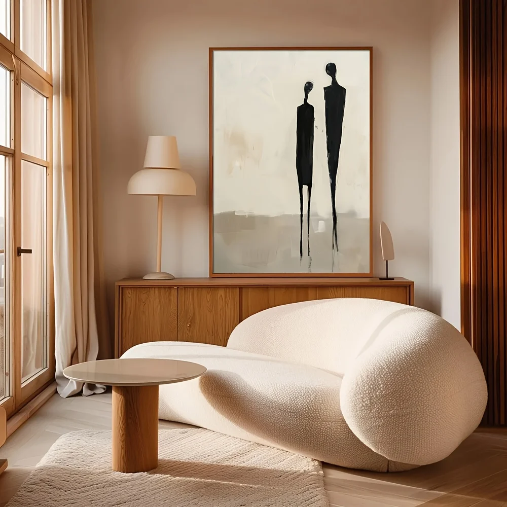 2D/Flat Abstract Couples Surreal Vintage Wall Art Poster, Frameless Brown & Beige Canvas Wall Art Posters for Living Room Decor
2D/Flat Abstract Couples Surreal Vintage Wall Art Poster, Frameless Brown & Beige Canvas Wall Art Posters for Living Room Decor