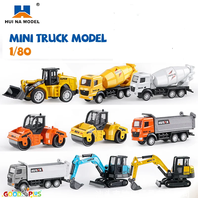HUINA Mini 1/80 Alloy Excavator Bulldozer Dump Truck Road Roller Diecast Engineering Car Model Collection Construction Vehicle
HUINA Mini 1/80 Alloy Excavator Bulldozer Dump Truck Road Roller Diecast Engineering Car Model Collection Construction Vehicle