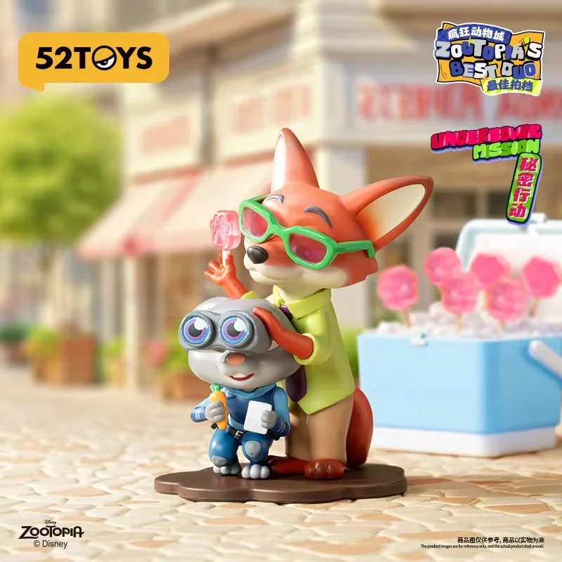 52TOYS Judith Nick Zootopia Trendy Blind Box Doll Collectible Handmade Toy Set Best Partner Figure for Collectors
52TOYS Judith Nick Zootopia Trendy Blind Box Doll Collectible Handmade Toy Set Best Partner Figure for Collectors