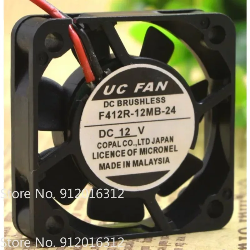 New Fan UC FAN DC12V 4010 4CM DC Fan F412R-24MB-11 40x40x10mm
