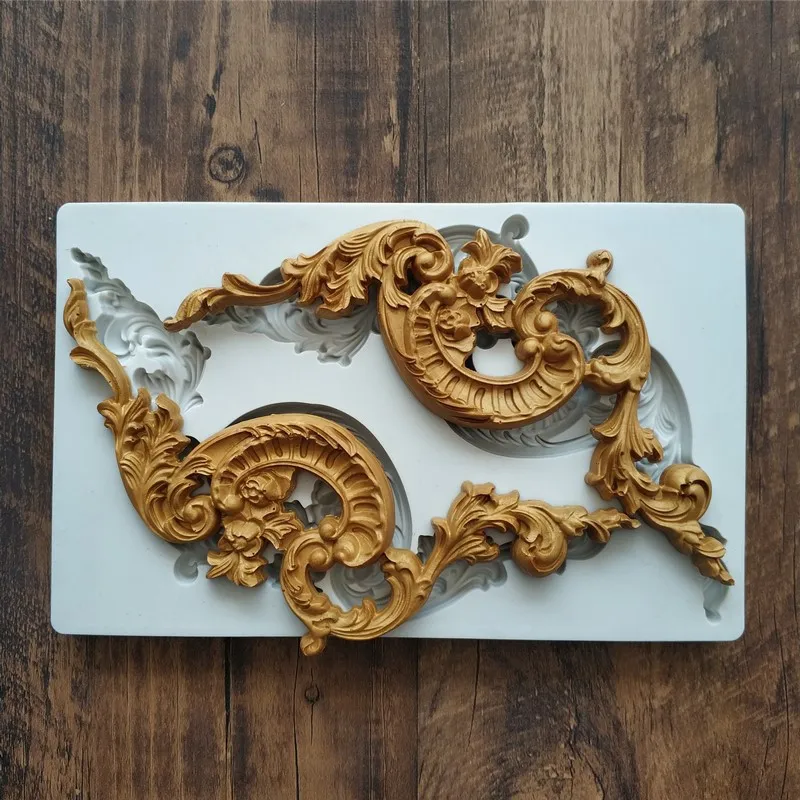 Силиконовая форма в европейском стиле с ретро-узором для украшения торта, сухое пространство, сделай сам, формы для выпечки шоколада, помадки, кружевные формы для декора
Силиконовая форма в европейском стиле с ретро-узором для украшения торта, сухое пространство, сделай сам, формы для выпечки шоколада, помадки, кружевные формы для декора