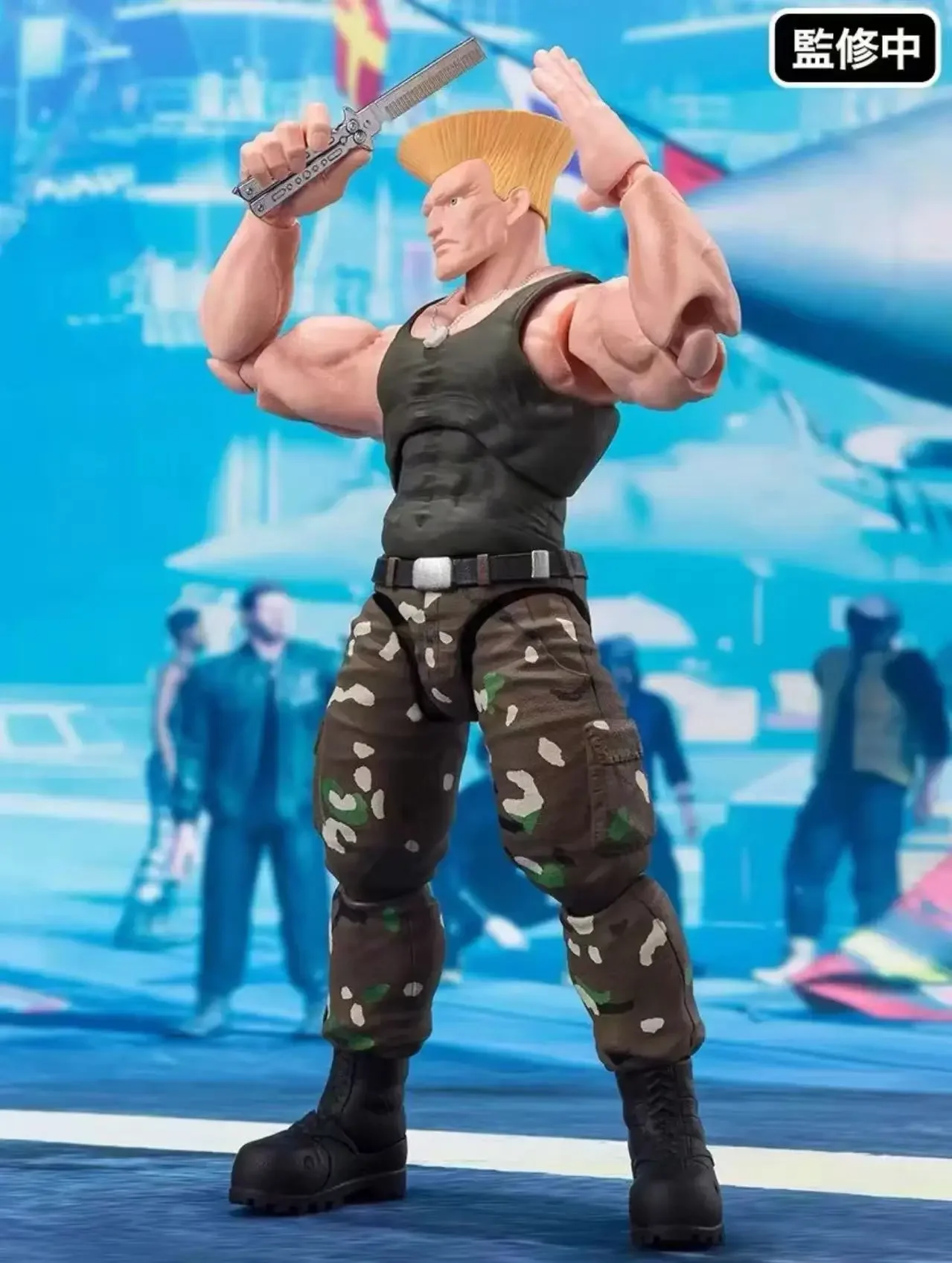 Фигурка Bandai SHF Street Fighter 6: Гайл (Гули) — Американский солдат, 6 дюймов, подвижная кукла
Фигурка Bandai SHF Street Fighter 6: Гайл (Гули) — Американский солдат, 6 дюймов, подвижная кукла