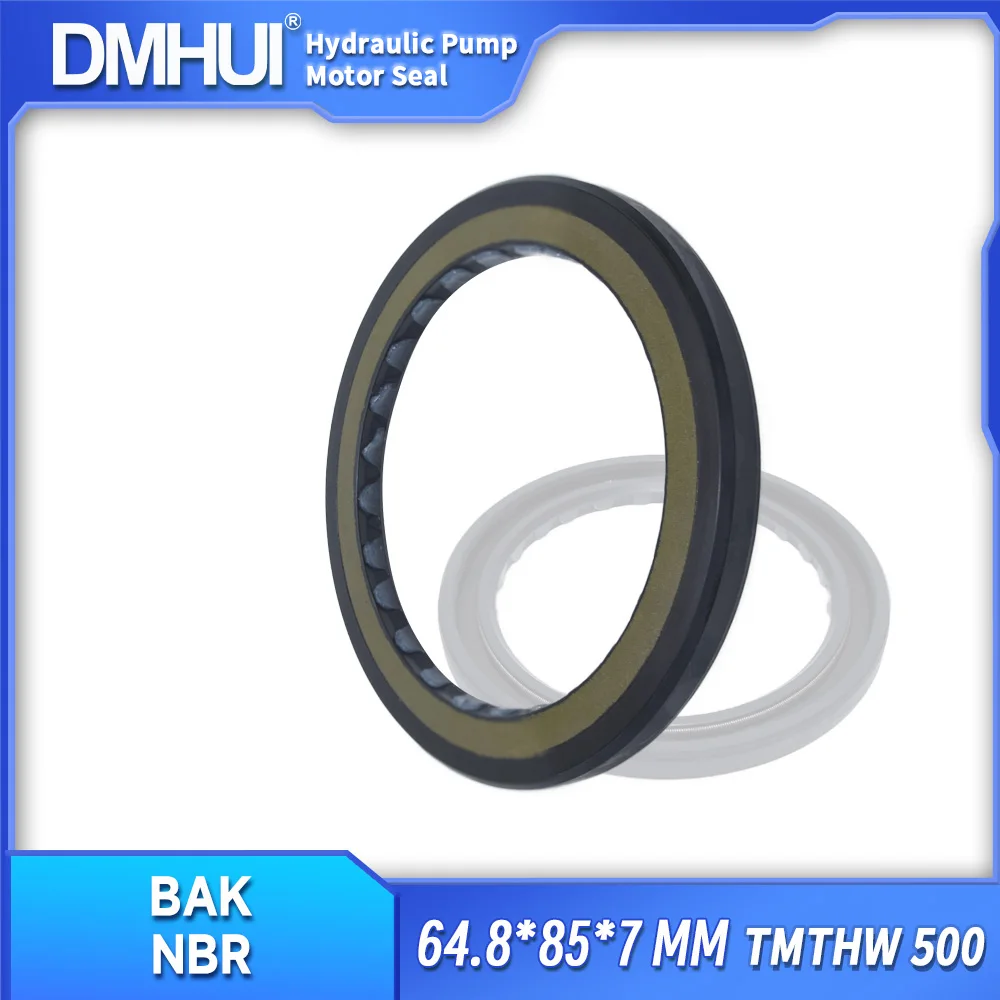 TMTHW 500 Hydraulic Motor Parts Shaft Seal 64.8x85x7mm NBR - DMHUI Radial Shaft BAK Type Pressure Skeleton Seal Ring 64.8*85*7
TMTHW 500 Hydraulic Motor Parts Shaft Seal 64.8x85x7mm NBR - DMHUI Radial Shaft BAK Type Pressure Skeleton Seal Ring 64.8*85*7