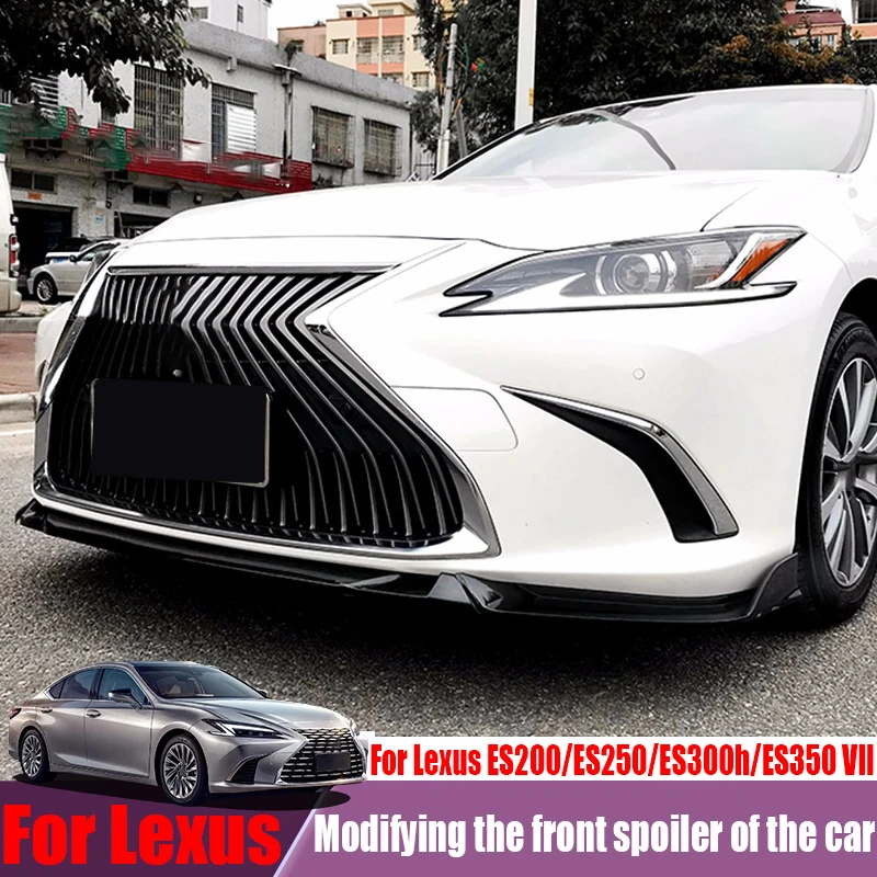 For Lexus ES200/ES250/ES300h/ES350 VII car front sports spoiler car exterior decoration accessories collision prevention
For Lexus ES200/ES250/ES300h/ES350 VII car front sports spoiler car exterior decoration accessories collision prevention