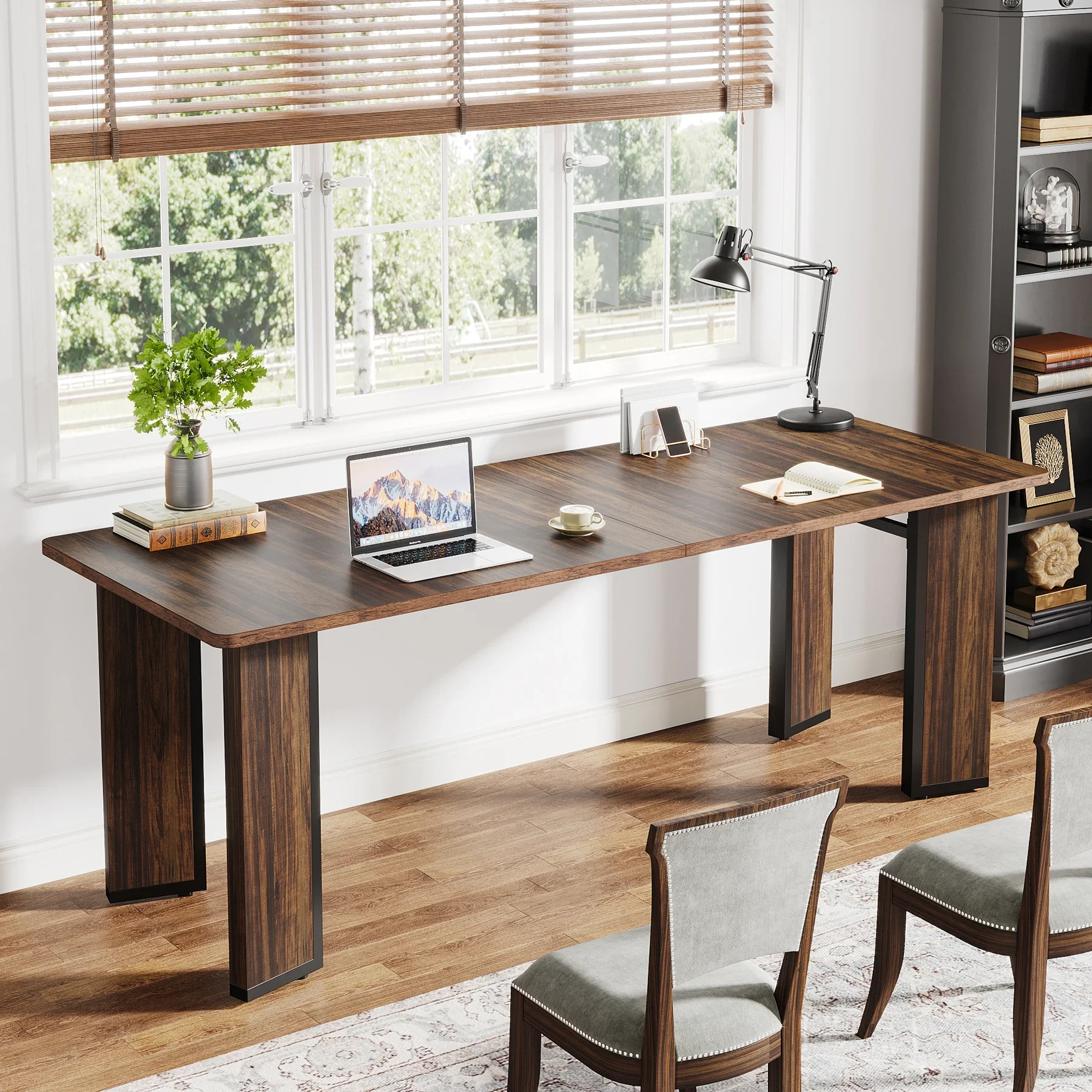 Tribesigns Computer Desk High Quality Modern Luxury White Wooden Executive Desk Ultra Table For Home Office
Tribesigns Computer Desk High Quality Modern Luxury White Wooden Executive Desk Ultra Table For Home Office