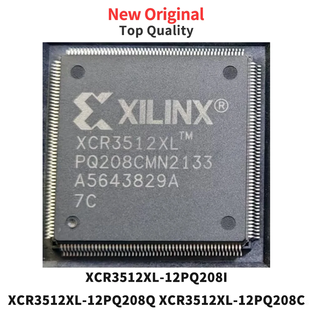 (1 Piece) XCR3512XL-12PQ208I XCR3512XL-12PQ208Q XCR3512XL-12PQ208C QFP Original XCR3512XL
(1 Piece) XCR3512XL-12PQ208I XCR3512XL-12PQ208Q XCR3512XL-12PQ208C QFP Original XCR3512XL