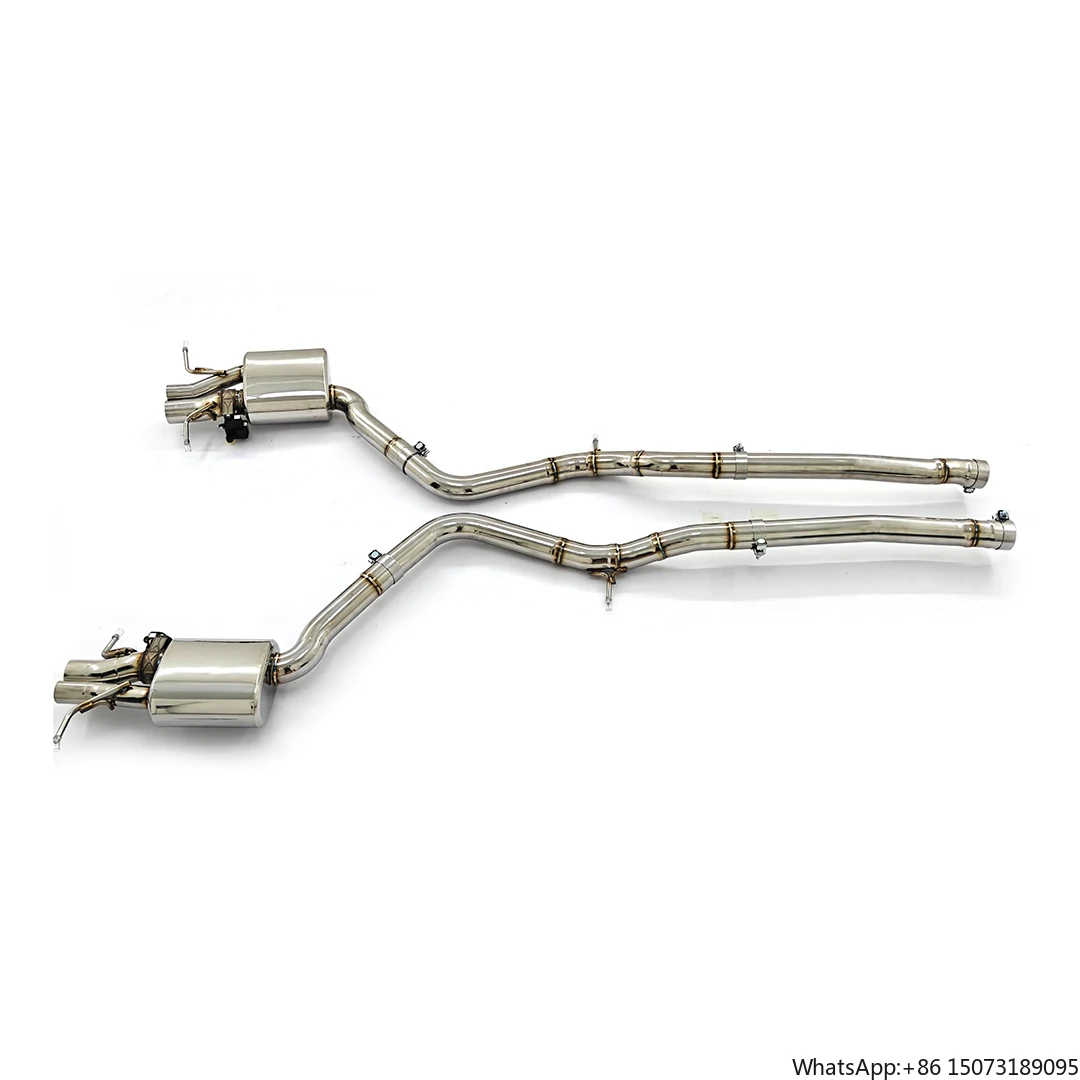 Выхлопная система CSZ S63 Valved Catback для Mercedes-W223 S63 4.0T V8 2025 из нержавеющей стали с дистанционным управлением
Выхлопная система CSZ S63 Valved Catback для Mercedes-W223 S63 4.0T V8 2025 из нержавеющей стали с дистанционным управлением