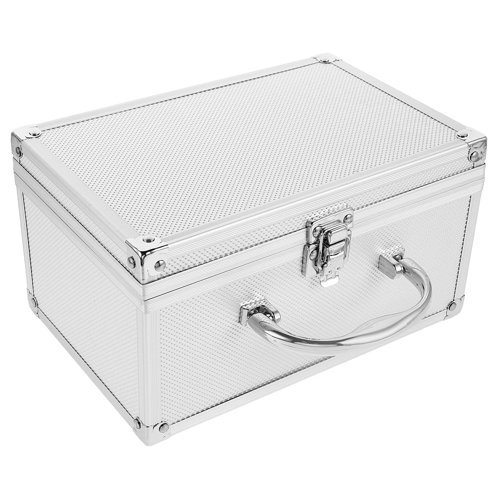 Aluminum Toolbox Portable Metal Storage Case Heavy Duty Compact Tool Chest Flat Pit Garage Small Organization Box
Aluminum Toolbox Portable Metal Storage Case Heavy Duty Compact Tool Chest Flat Pit Garage Small Organization Box