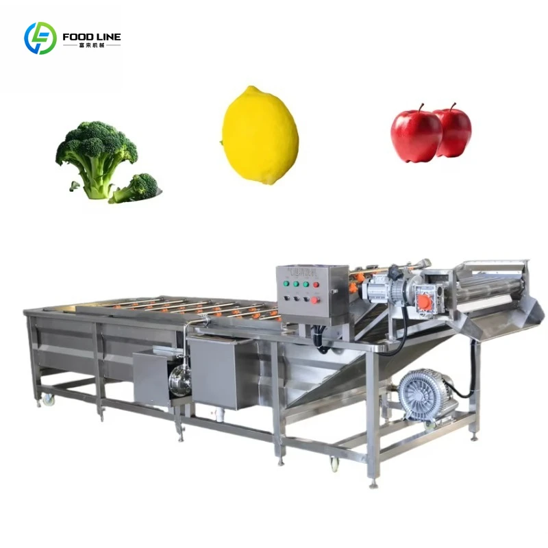 Customized Commercial Automatic Bubble Cleaning Machine Multifunctional Fruit Vegetable Washer For Ginger Mango Apple
Customized Commercial Automatic Bubble Cleaning Machine Multifunctional Fruit Vegetable Washer For Ginger Mango Apple