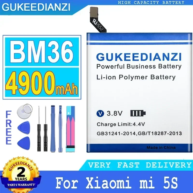 BM36 High Capacity Replacement Mobile Phone Battery For Xiaomi Mi 5S MI5S M5S Portable Battery + Tools
BM36 High Capacity Replacement Mobile Phone Battery For Xiaomi Mi 5S MI5S M5S Portable Battery + Tools