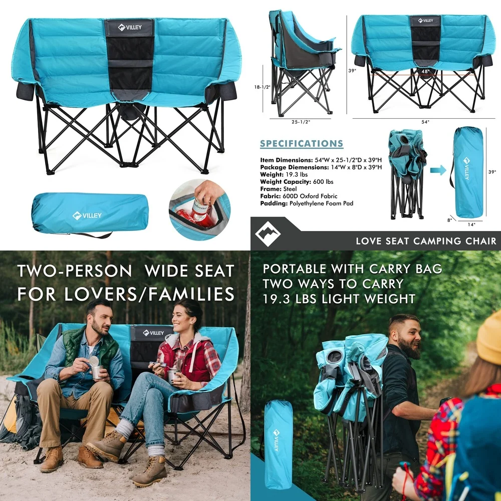 camping chairExtra Wide Heavy Duty Folding Camping Chair with Padded Seat Cooler Bag Outdoor Portable Couch for Beach Travel
camping chairExtra Wide Heavy Duty Folding Camping Chair with Padded Seat Cooler Bag Outdoor Portable Couch for Beach Travel