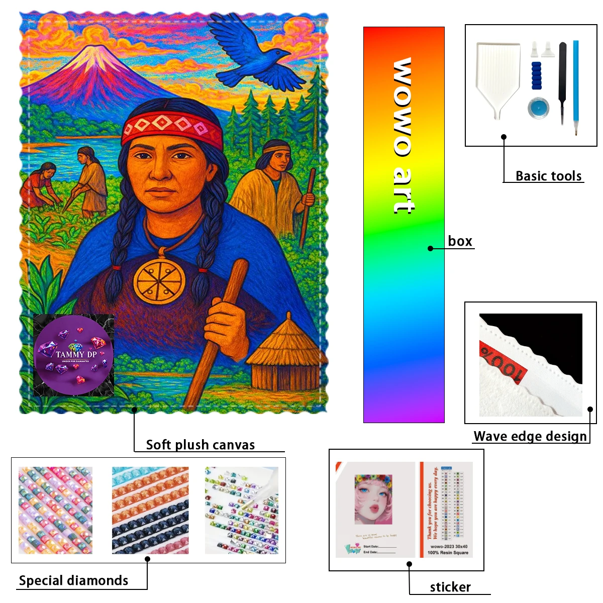 【TAMMY Diamond Art】Стразы Crystal AB, стразы FD, идеальные стразы из смолы для творчества
【TAMMY Diamond Art】Стразы Crystal AB, стразы FD, идеальные стразы из смолы для творчества