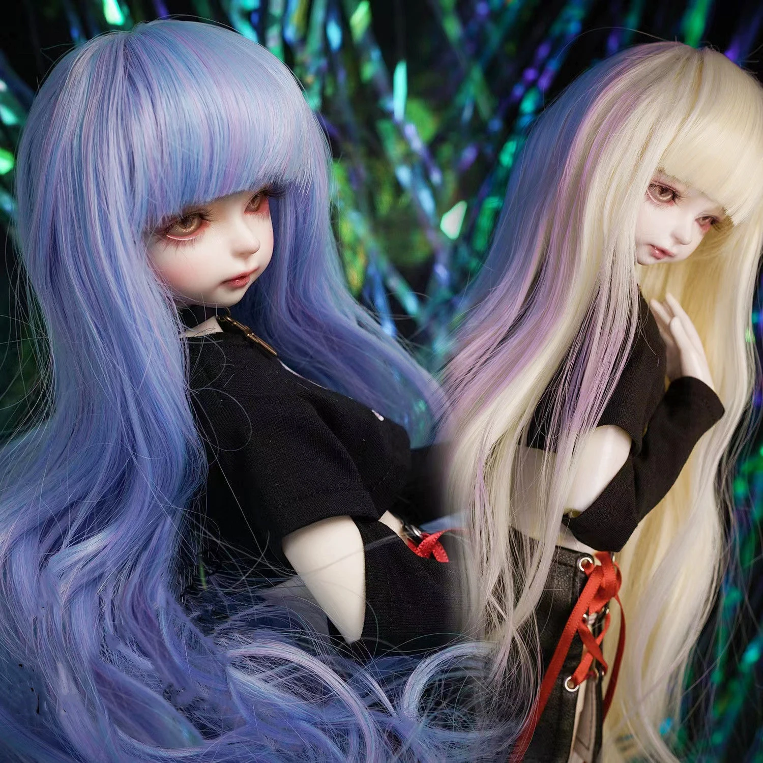 1/3 BJD doll wigs, long curly hair high temperature silk sd doll bangs wig 1 piece
1/3 BJD doll wigs, long curly hair high temperature silk sd doll bangs wig 1 piece