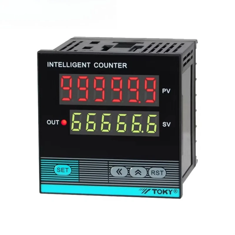 Economical Dual-line 6-digit Display Electronic Length Digital Instrument Counter
Economical Dual-line 6-digit Display Electronic Length Digital Instrument Counter