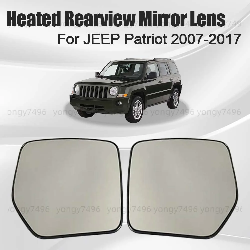 Replace Car Wide Angle Heated Rearview Mirror Lens For JEEP Patriot 2007-2017 Accessories Mirrored Glass Car Upgrade
Replace Car Wide Angle Heated Rearview Mirror Lens For JEEP Patriot 2007-2017 Accessories Mirrored Glass Car Upgrade