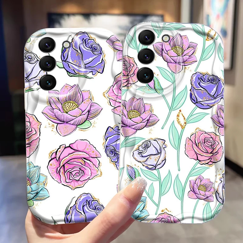 Flowers Design Rose Art Luxury For Samsung S24 S23 S21 S20 Ultra Plus FE A73 A72 A71 A51 A31 A05S A05 A04 5G Wave Oil TPU
Flowers Design Rose Art Luxury For Samsung S24 S23 S21 S20 Ultra Plus FE A73 A72 A71 A51 A31 A05S A05 A04 5G Wave Oil TPU