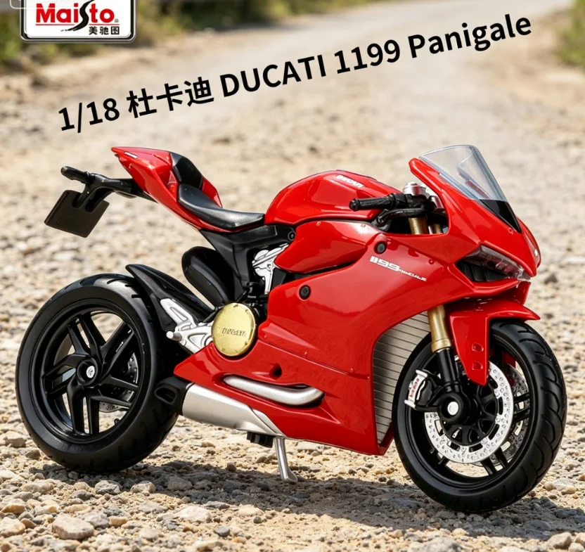 1:18 Scale Maisto Ducati 1199 Panigale Motorcycle Alloy Simulation Model With Display Base
1:18 Scale Maisto Ducati 1199 Panigale Motorcycle Alloy Simulation Model With Display Base