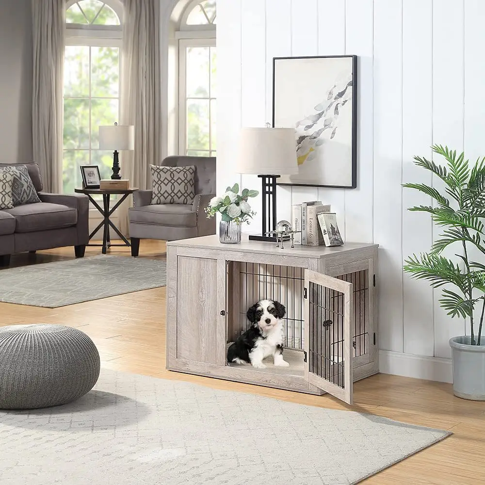 Dog box indoor pet box coffee table wooden dog furniture removable tray decoration
Dog box indoor pet box coffee table wooden dog furniture removable tray decoration