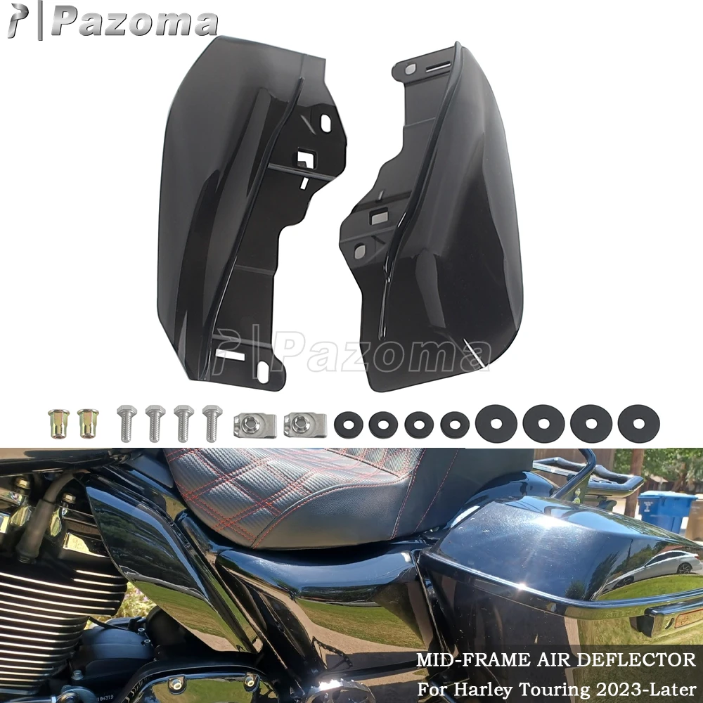 For Harley Touring CVO Street Road Glide FLHXSE FLHXLSE FLTRXSE 2023-Later Motorcycle Mid-Frame Heat Shield Air Deflectors Trim
For Harley Touring CVO Street Road Glide FLHXSE FLHXLSE FLTRXSE 2023-Later Motorcycle Mid-Frame Heat Shield Air Deflectors Trim