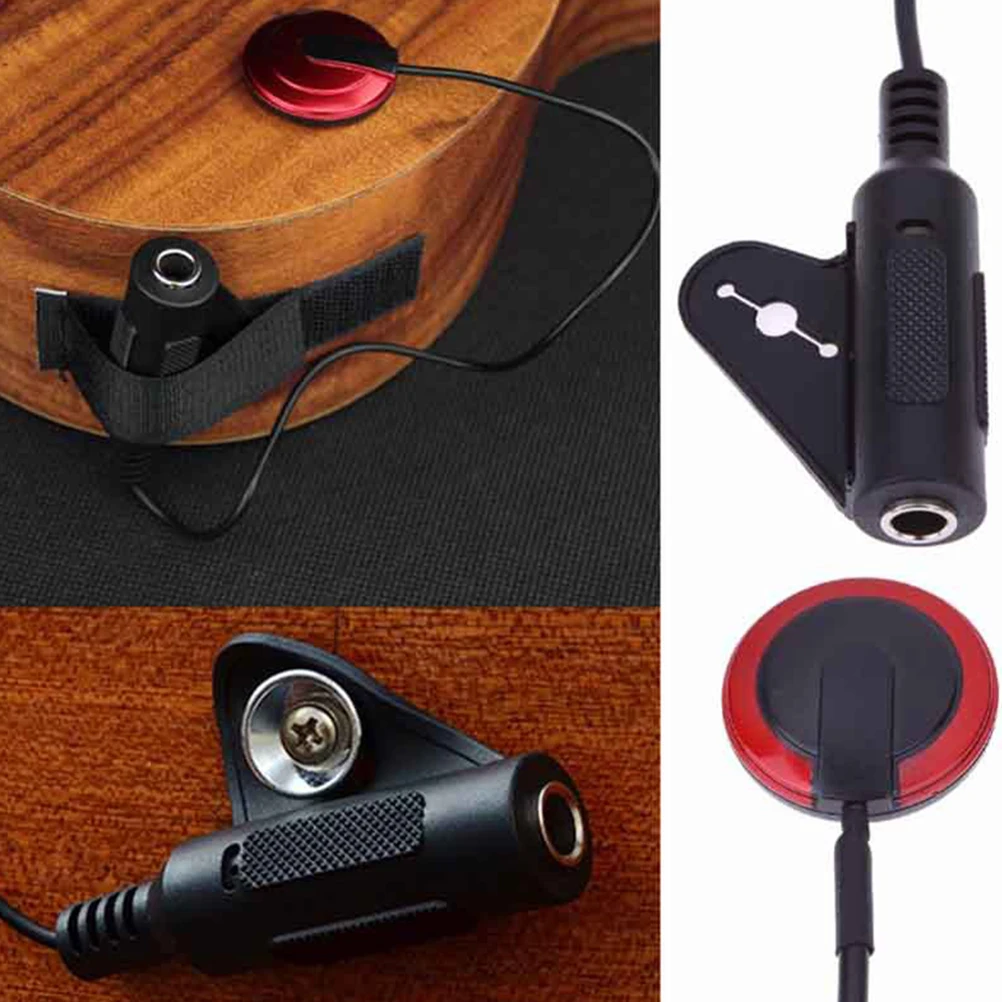 Adhesive Guitar Sound Hole Acoustic With Strong Environmental Immunity Easy To Install Pickup For Folk Guitar Banjo Ukulele 
Adhesive Guitar Sound Hole Acoustic With Strong Environmental Immunity Easy To Install Pickup For Folk Guitar Banjo Ukulele
