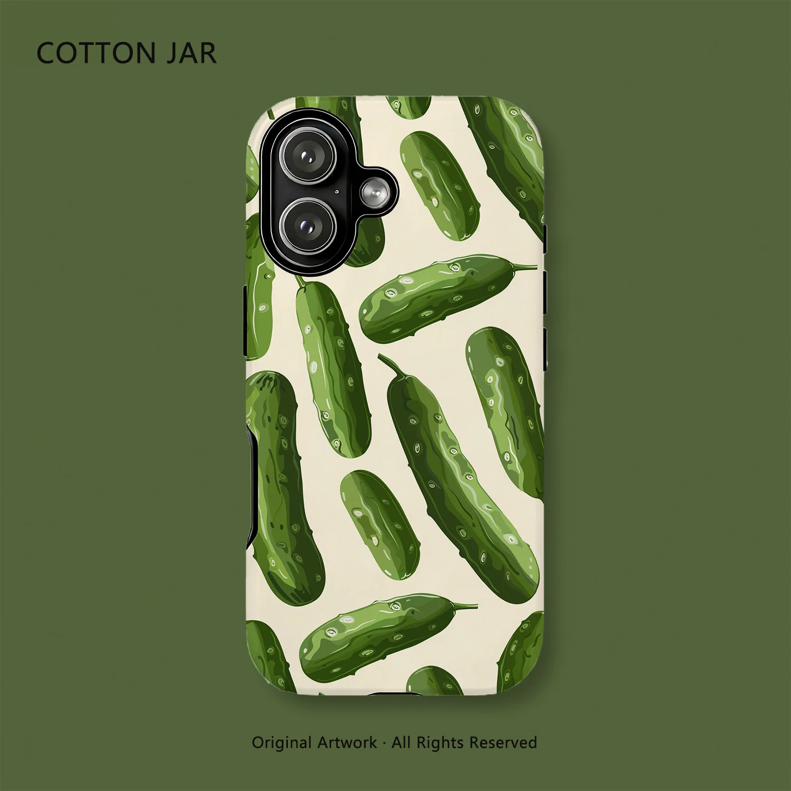 Funny Cucumber Pattern Case for iPhone 17 16 15 14 13 12 Pro Plus Max Magnetic Double Layer Tough Case Creative Fruit Art
Funny Cucumber Pattern Case for iPhone 17 16 15 14 13 12 Pro Plus Max Magnetic Double Layer Tough Case Creative Fruit Art