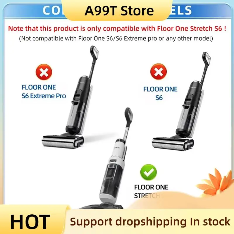 A99T For Tineco Floor One Switch S6/Stretch S6 Part Wet Dry Vacuum Cleaner Consumable Roller Brush HEPA Filter Accessories
A99T For Tineco Floor One Switch S6/Stretch S6 Part Wet Dry Vacuum Cleaner Consumable Roller Brush HEPA Filter Accessories