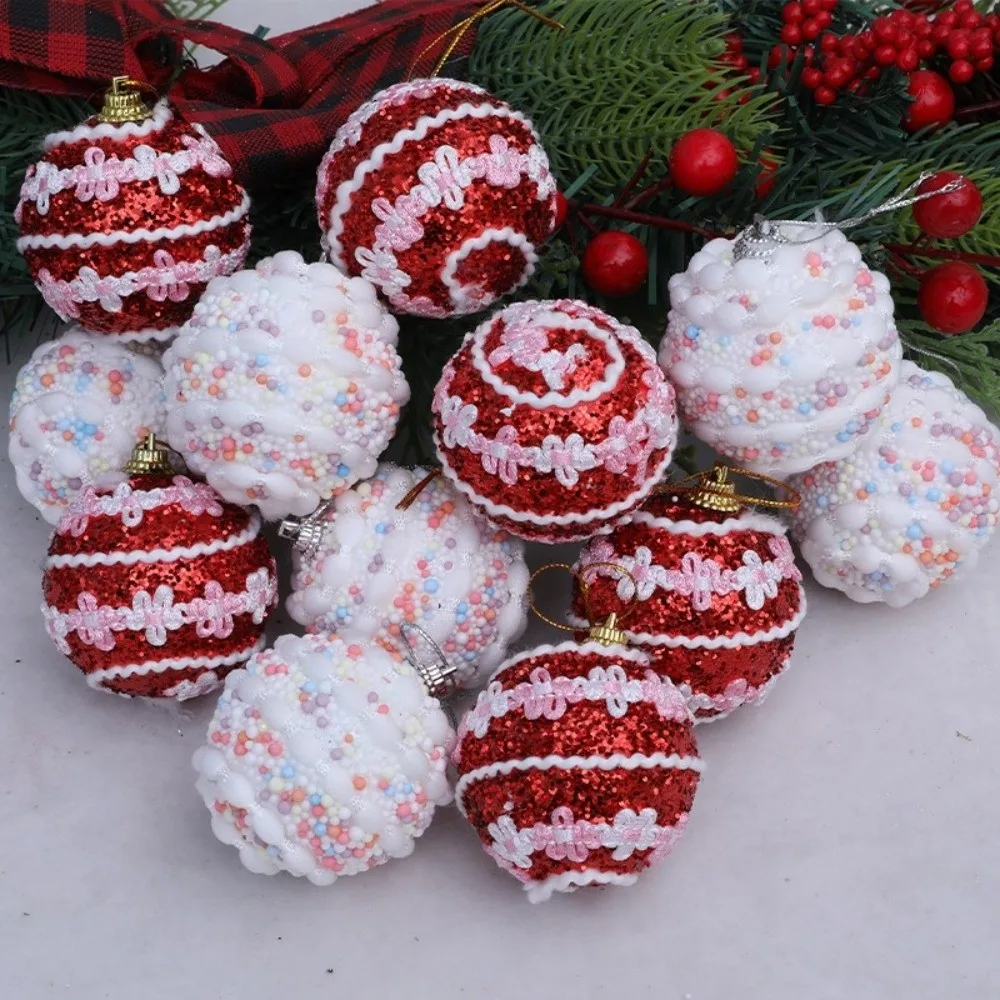 6PCS New Creative Christmas Ball Pendant Foam Bubble Xmas Tree Charm 6cm Reusable Xmas Tree Ornament Party Decoration
6PCS New Creative Christmas Ball Pendant Foam Bubble Xmas Tree Charm 6cm Reusable Xmas Tree Ornament Party Decoration