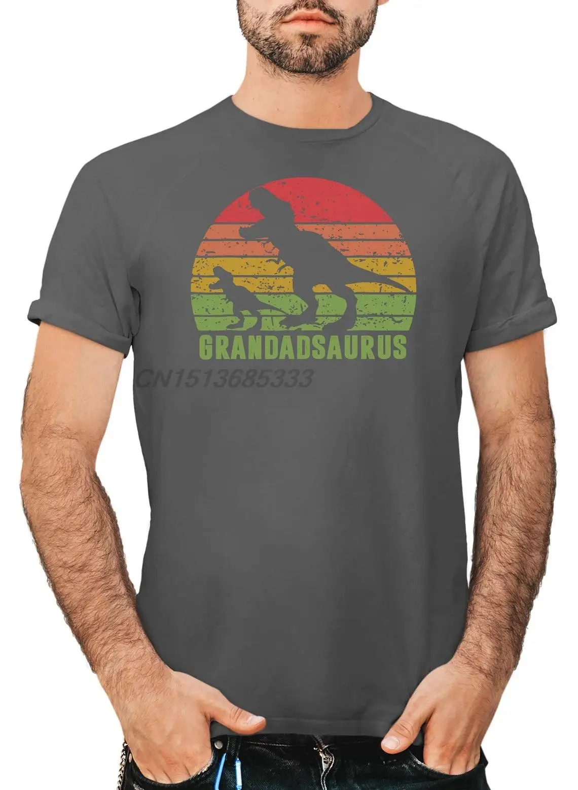 RETRO GRANDADSAURUS T-rex Printed Men T-shirts Dino Fun Fathers Day Tee Tops Man Oversized Casual T Shirts Premium Cotton TShirt
RETRO GRANDADSAURUS T-rex Printed Men T-shirts Dino Fun Fathers Day Tee Tops Man Oversized Casual T Shirts Premium Cotton TShirt