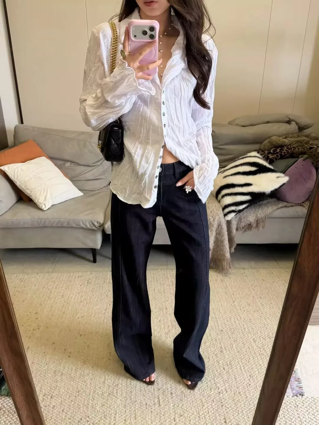Women's Spring Textured Cuban Collar Shirt Casual Loose Relaxed Fit Ruched Blouse Tops
Women's Spring Textured Cuban Collar Shirt Casual Loose Relaxed Fit Ruched Blouse Tops
