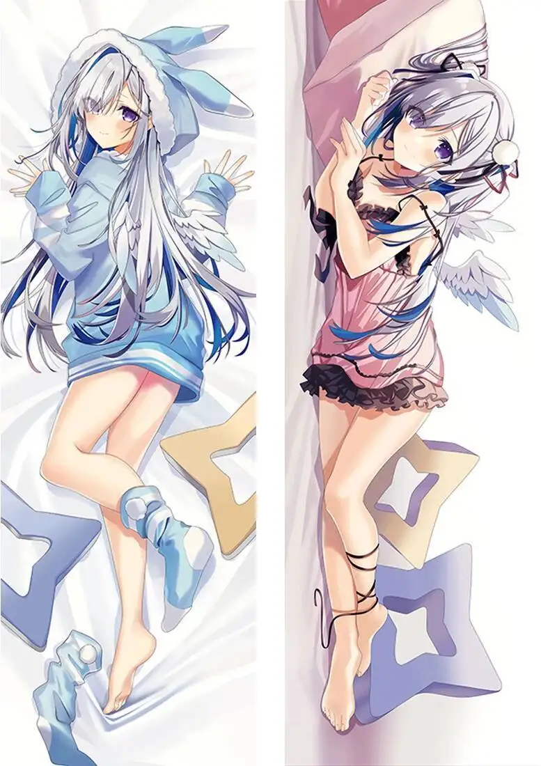 Vtuber Amane Kanata Dakimakura Waifu 2-сторонний принт аниме Декор наволочка шарнирная наволочка наволочка отаку
Vtuber Amane Kanata Dakimakura Waifu 2-сторонний принт аниме Декор наволочка шарнирная наволочка наволочка отаку