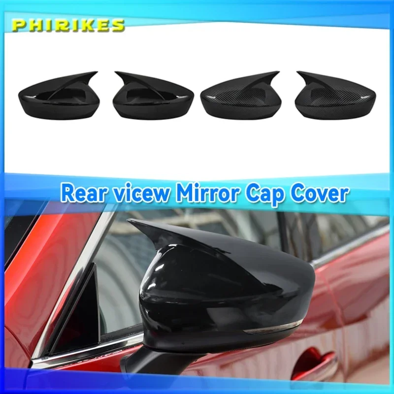 For Mazda 6 Atenza 2017-2021 Car rearview mirror cover Ox Horn Cover Carbon fiber glossy black Car Accessories
For Mazda 6 Atenza 2017-2021 Car rearview mirror cover Ox Horn Cover Carbon fiber glossy black Car Accessories