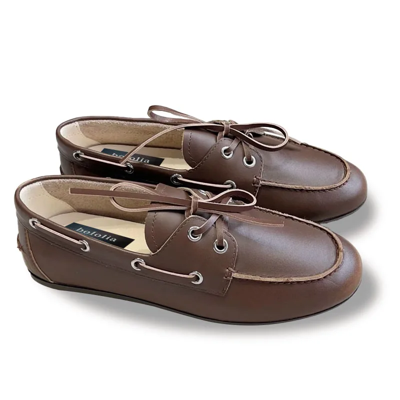 High Quality Genuine Leather Boat Shoes Women Flats Classic Moccasin Style Loafers Everyday Comfort Trend
High Quality Genuine Leather Boat Shoes Women Flats Classic Moccasin Style Loafers Everyday Comfort Trend