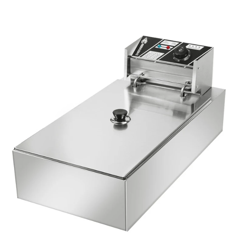 Commercial Electric Fryer Double-Cylinder Stainless Steel Large-Capacity French Fries Chicken Burger Pan
Commercial Electric Fryer Double-Cylinder Stainless Steel Large-Capacity French Fries Chicken Burger Pan