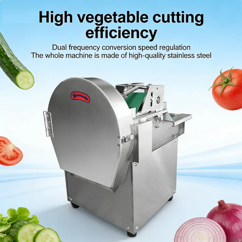 Commercial Vegetable Cutting Machine Electric Slicer Cabbage Chilli Leek Scallion Celery Dicing Machine Vegetables Cutter Machin
Commercial Vegetable Cutting Machine Electric Slicer Cabbage Chilli Leek Scallion Celery Dicing Machine Vegetables Cutter Machin