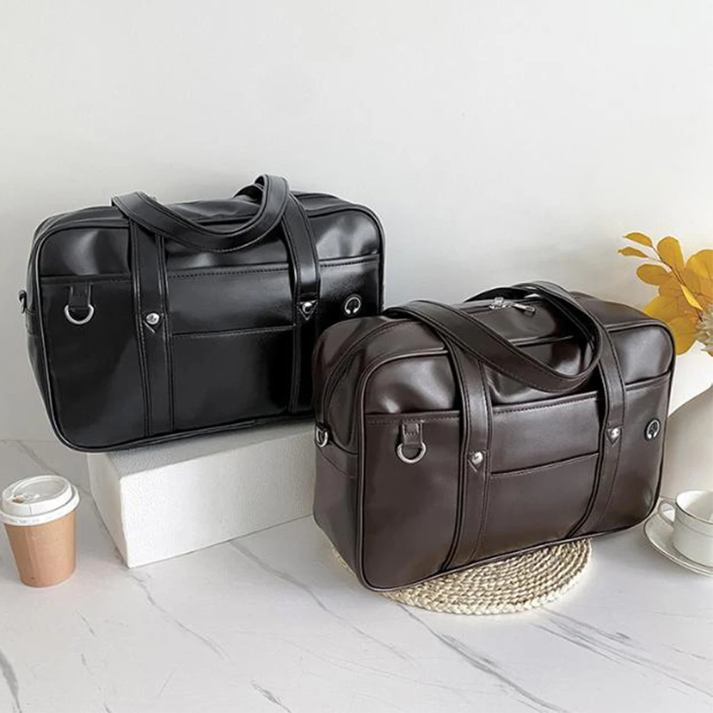 Japanese Casual PU Shoulder Bag School Shoulder Bag Leather Cute Tote Bag for Cosplay
Japanese Casual PU Shoulder Bag School Shoulder Bag Leather Cute Tote Bag for Cosplay