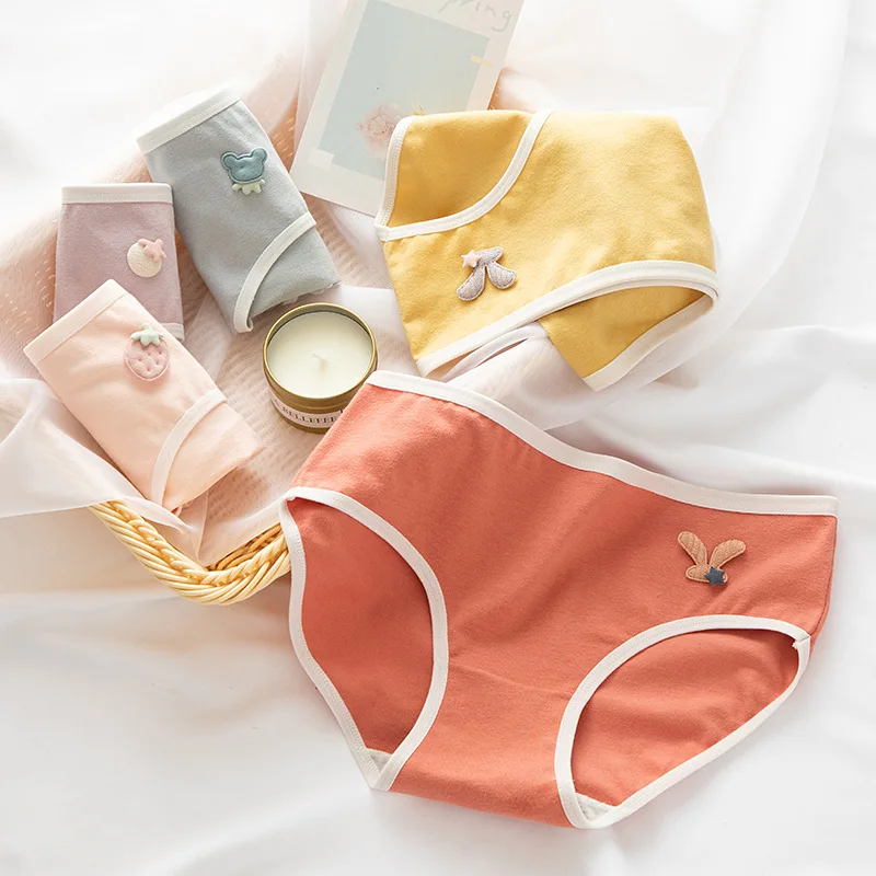 New Soft and Cute Underwear Japanese Cartoon Cotton Briefs For Girls Women's Panties Female Seamless Underpants Sexy Lingeries
New Soft and Cute Underwear Japanese Cartoon Cotton Briefs For Girls Women's Panties Female Seamless Underpants Sexy Lingeries