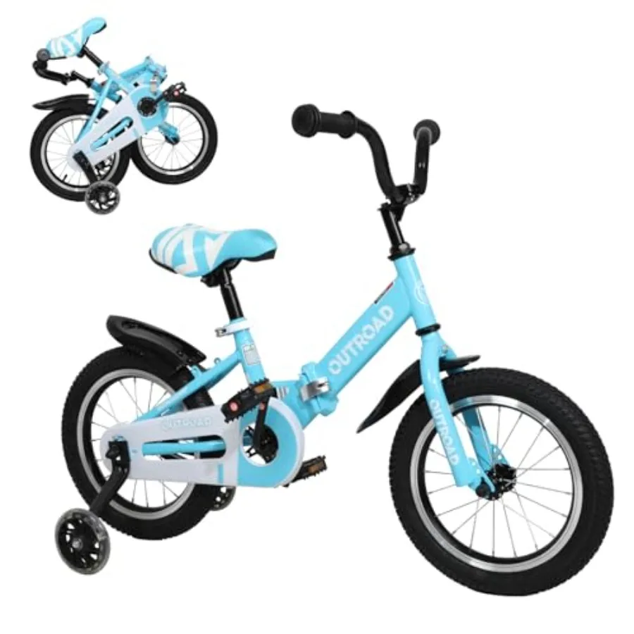 Foldable Bike for 3-9 Years Old Boys and Girls 14/16/18 Inch with Flash Lighting Training Wheels Dual Handbrakes Toddler Bicycl
Foldable Bike for 3-9 Years Old Boys and Girls 14/16/18 Inch with Flash Lighting Training Wheels Dual Handbrakes Toddler Bicycl