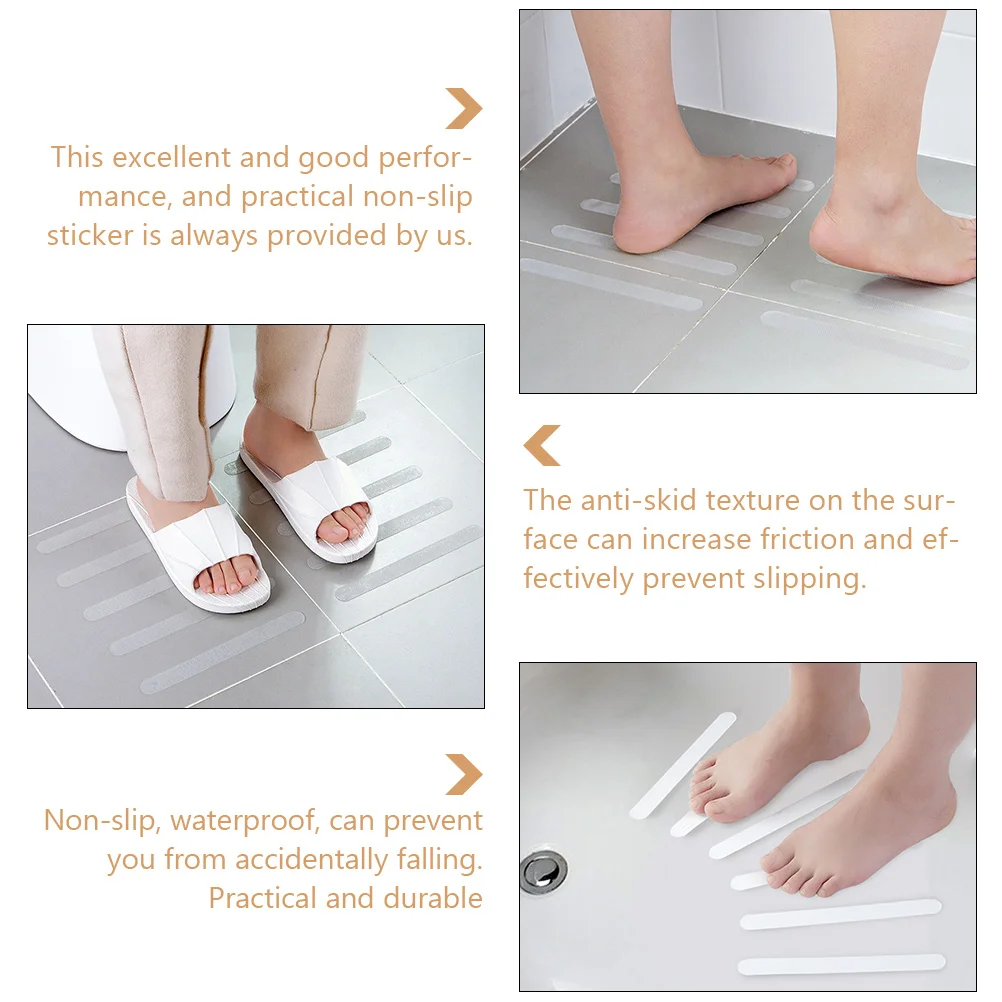 12Pcs Anti-Slip Bathtub Stickers Clear Non-Slip Safety Shower Stickers Practical Waterproof Long-Term Use
12Pcs Anti-Slip Bathtub Stickers Clear Non-Slip Safety Shower Stickers Practical Waterproof Long-Term Use