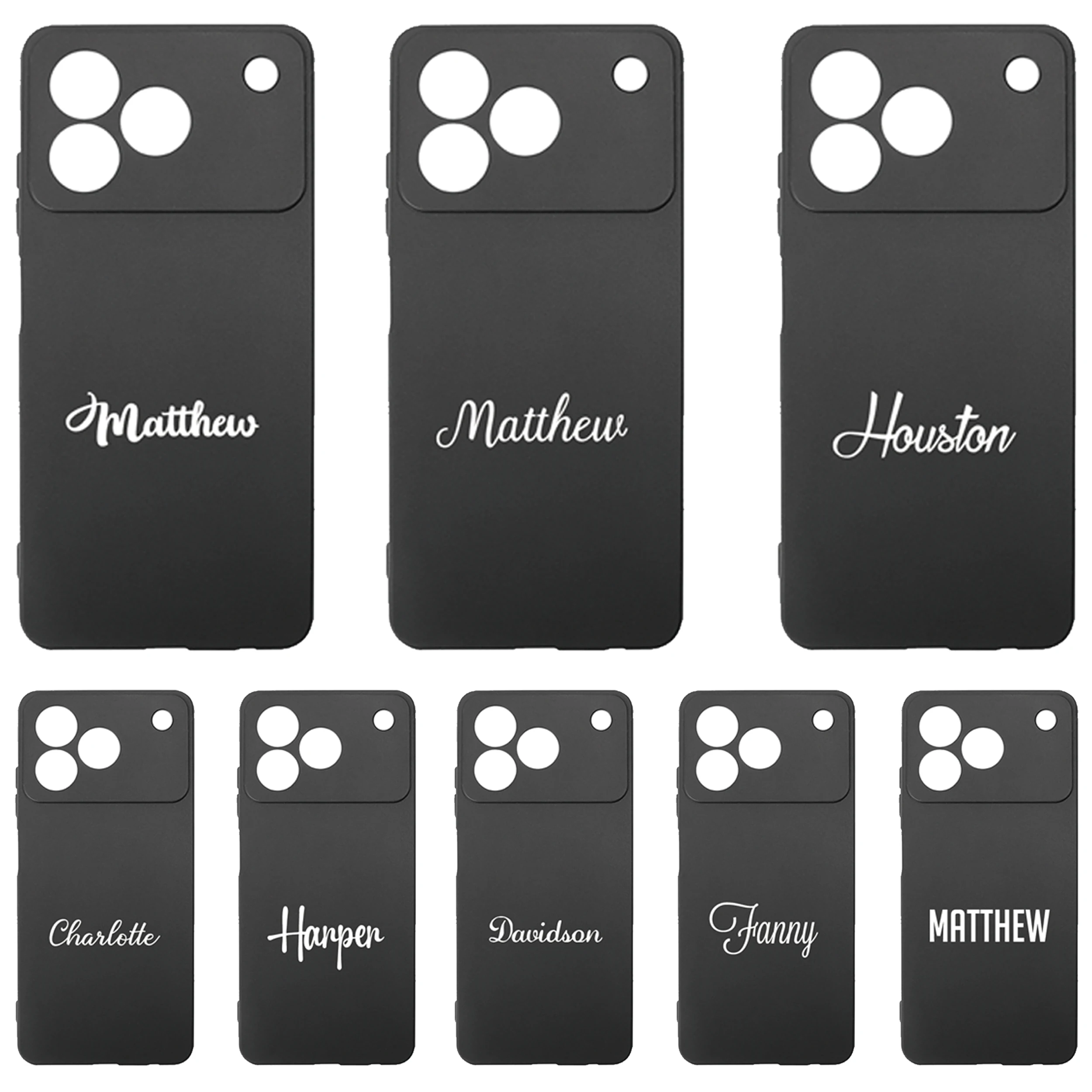 Personalised Custom Name Letter Phone Case For ZTE Blade A76 4G Black TPU Soft Protective Back Cover Initials DIY Funda Silicone
Personalised Custom Name Letter Phone Case For ZTE Blade A76 4G Black TPU Soft Protective Back Cover Initials DIY Funda Silicone