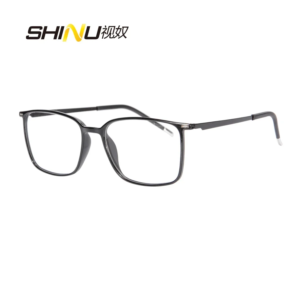 SHINU Lightweight Full TR90 Frame Progressive Multifocus Lens Reading Glasses Men Magnification Strengths Eyeglasses Near & Far
SHINU Lightweight Full TR90 Frame Progressive Multifocus Lens Reading Glasses Men Magnification Strengths Eyeglasses Near & Far