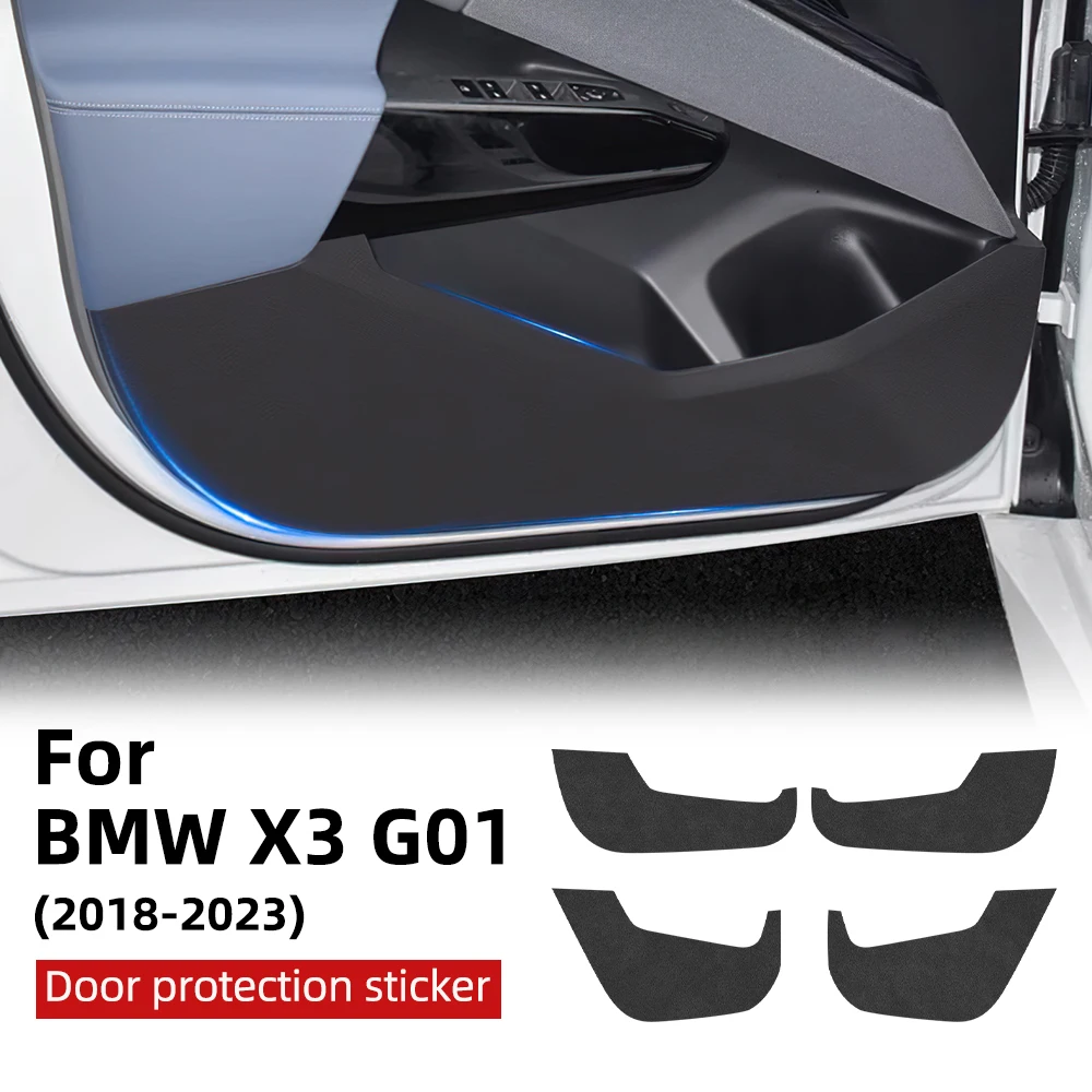 Car Door Anti-kick Protective Pad Set For BMW X3 G01 2018-2023 Protector Leather Sticker Foot Cover Auto Interior Accessories
Car Door Anti-kick Protective Pad Set For BMW X3 G01 2018-2023 Protector Leather Sticker Foot Cover Auto Interior Accessories