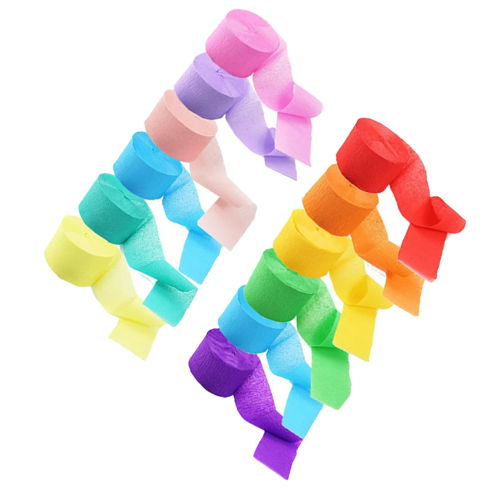 12 Pcs Party Crepe Paper Wedding Streamer Celebration Prop Decor Decorations Streamers Birthday Colored Flowers Garland for
12 Pcs Party Crepe Paper Wedding Streamer Celebration Prop Decor Decorations Streamers Birthday Colored Flowers Garland for
